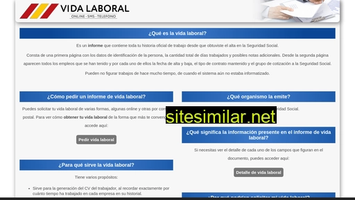 vida-laboral.com.es alternative sites
