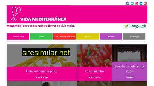 vidamediterranea.es alternative sites