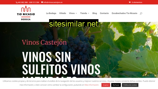 vinoscastejon.es alternative sites