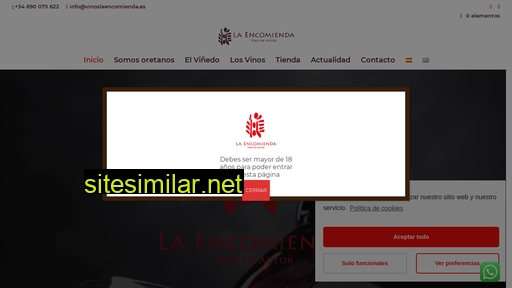 vinoslaencomienda.es alternative sites