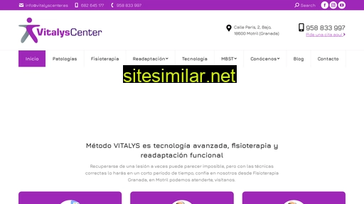 vitalyscenter.es alternative sites