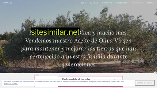 vitaoleo.es alternative sites