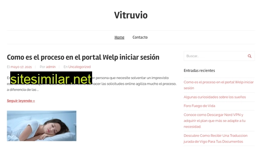 vitruvio.es alternative sites