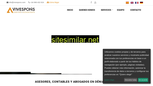 vivespons.es alternative sites