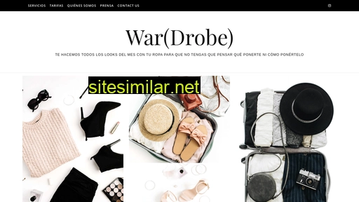 war-drobe.es alternative sites