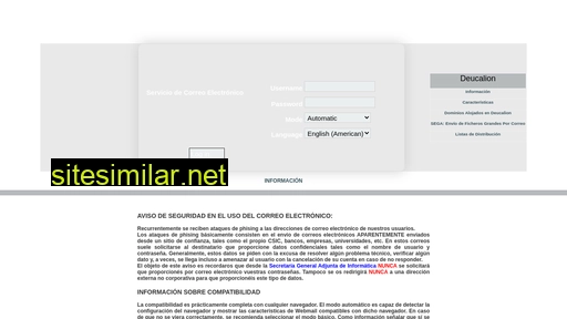 webmail.csic.es alternative sites
