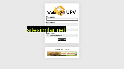 webmail.upv.es alternative sites
