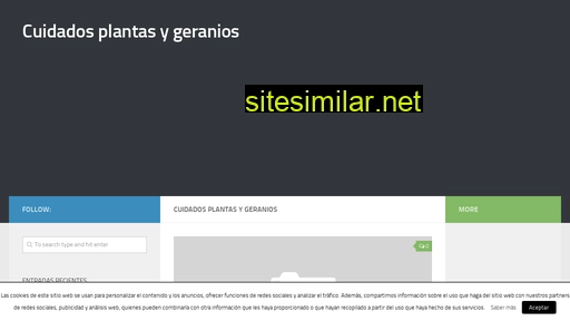 webdelgeranio.com.es alternative sites