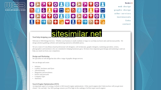 Webdesignspain similar sites