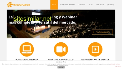 webinaronline.es alternative sites