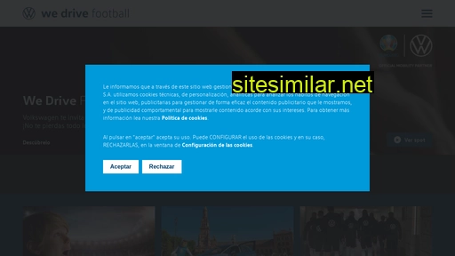 wedrivefootball.es alternative sites