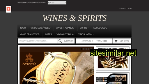 winesandspirits.es alternative sites