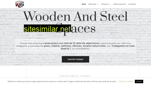 woodenandsteelspaces.es alternative sites