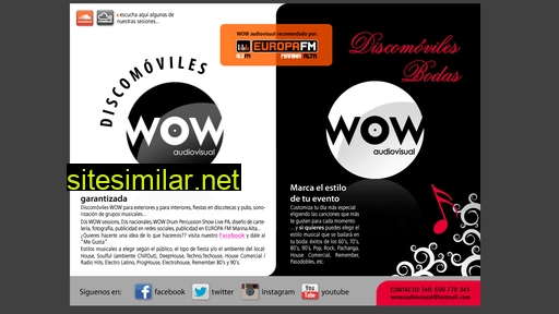 wowaudiovisual.es alternative sites