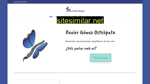 xaviergomezosteopata.es alternative sites