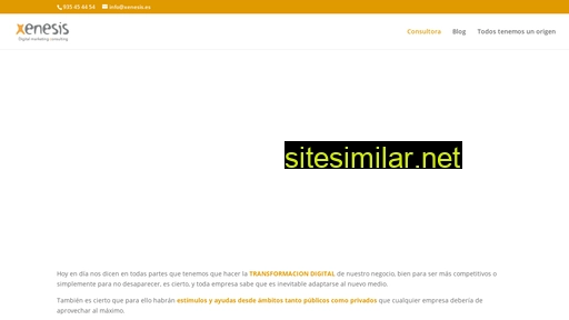 xenesis.es alternative sites