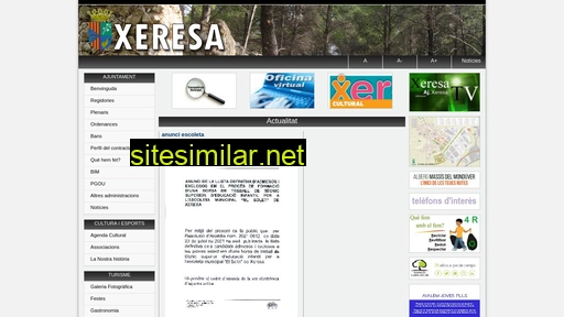 xeresa.es alternative sites