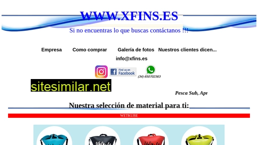 Xfins similar sites