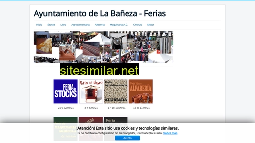 feriasdelabañeza.es alternative sites