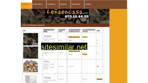 leñaencasa.es alternative sites