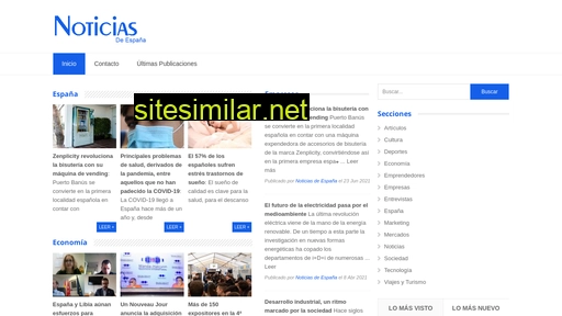 noticiasdeespaña.com.es alternative sites