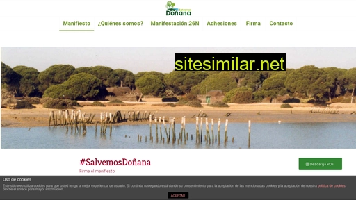salvemosdoñana.es alternative sites