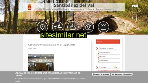 Santibañezdelval similar sites