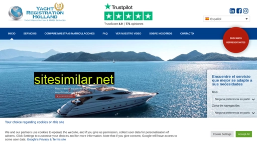 yachtregistration.es alternative sites