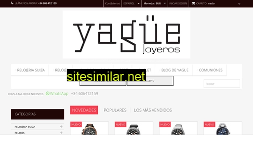 yaguejoyeros.es alternative sites