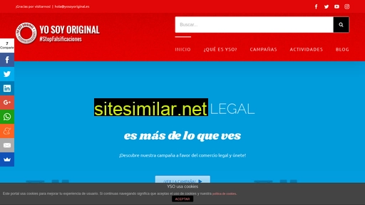 yosoyoriginal.es alternative sites