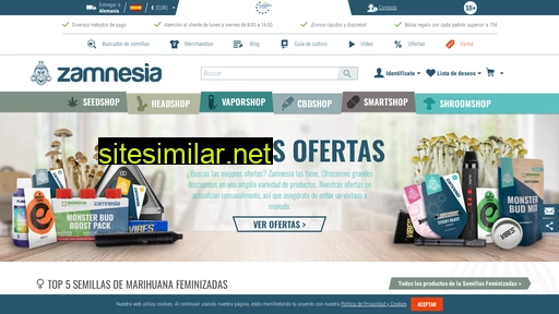 zamnesia.es alternative sites