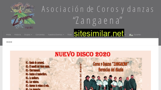 zangaena.es alternative sites