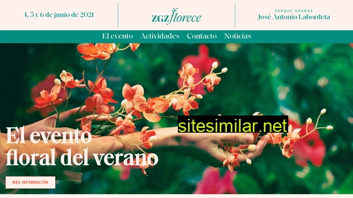 zaragozaflorece.es alternative sites