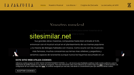 zarzuelanuestromusical.es alternative sites