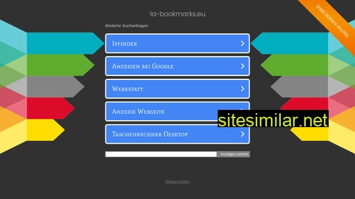 1a-bookmarks.eu alternative sites