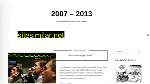 2007-2013 similar sites