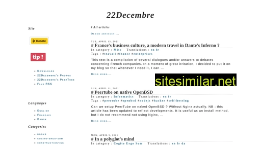 22decembre.eu alternative sites