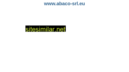 abaco-srl.eu alternative sites