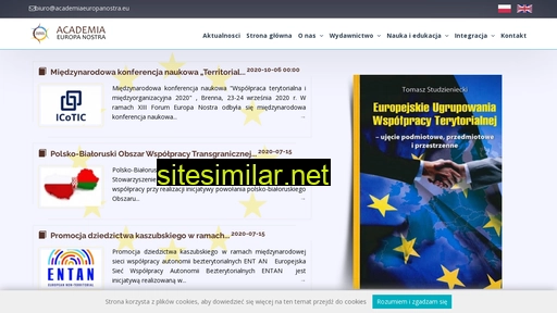 academiaeuropanostra.eu alternative sites