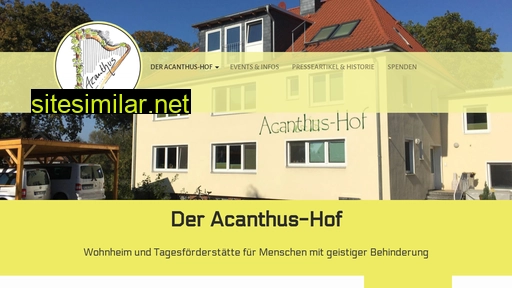 acanthus-hof.eu alternative sites