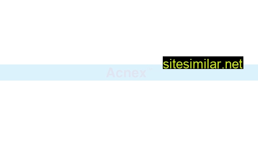 Acnex similar sites