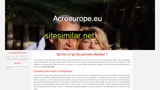 acreeurope.eu alternative sites