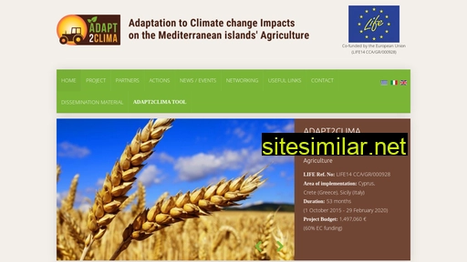 adapt2clima.eu alternative sites