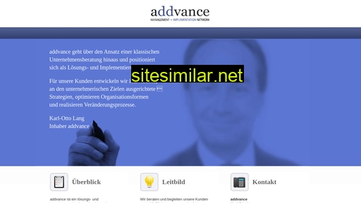 addvance.eu alternative sites
