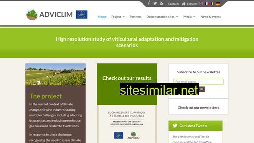 adviclim.eu alternative sites