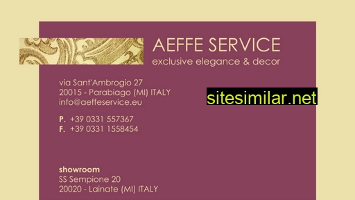aeffeservice.eu alternative sites