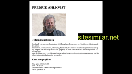 ahlkvist.eu alternative sites