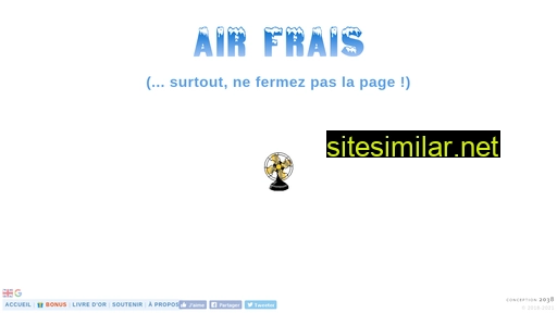 airfrais.eu alternative sites