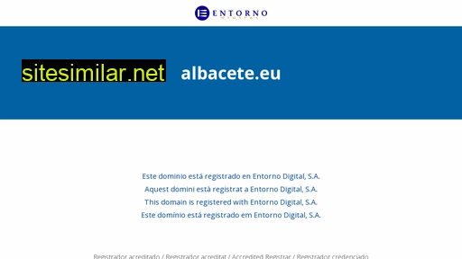 albacete.eu alternative sites