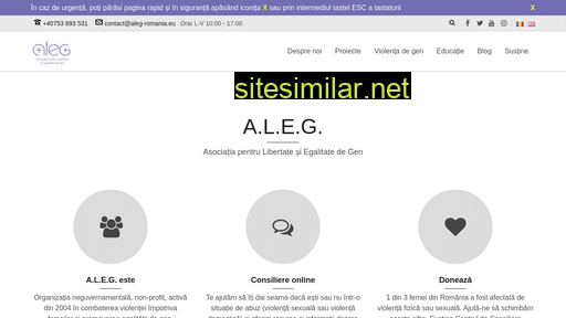 Aleg-romania similar sites